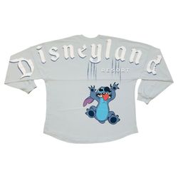 Lilo & Stitch Long Sleeve Shirt XL Disneyland Resort Claw Marks Disney Jersey