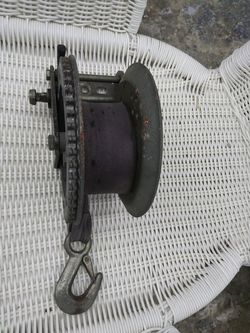 Wuincher para sacar el bote de el agua