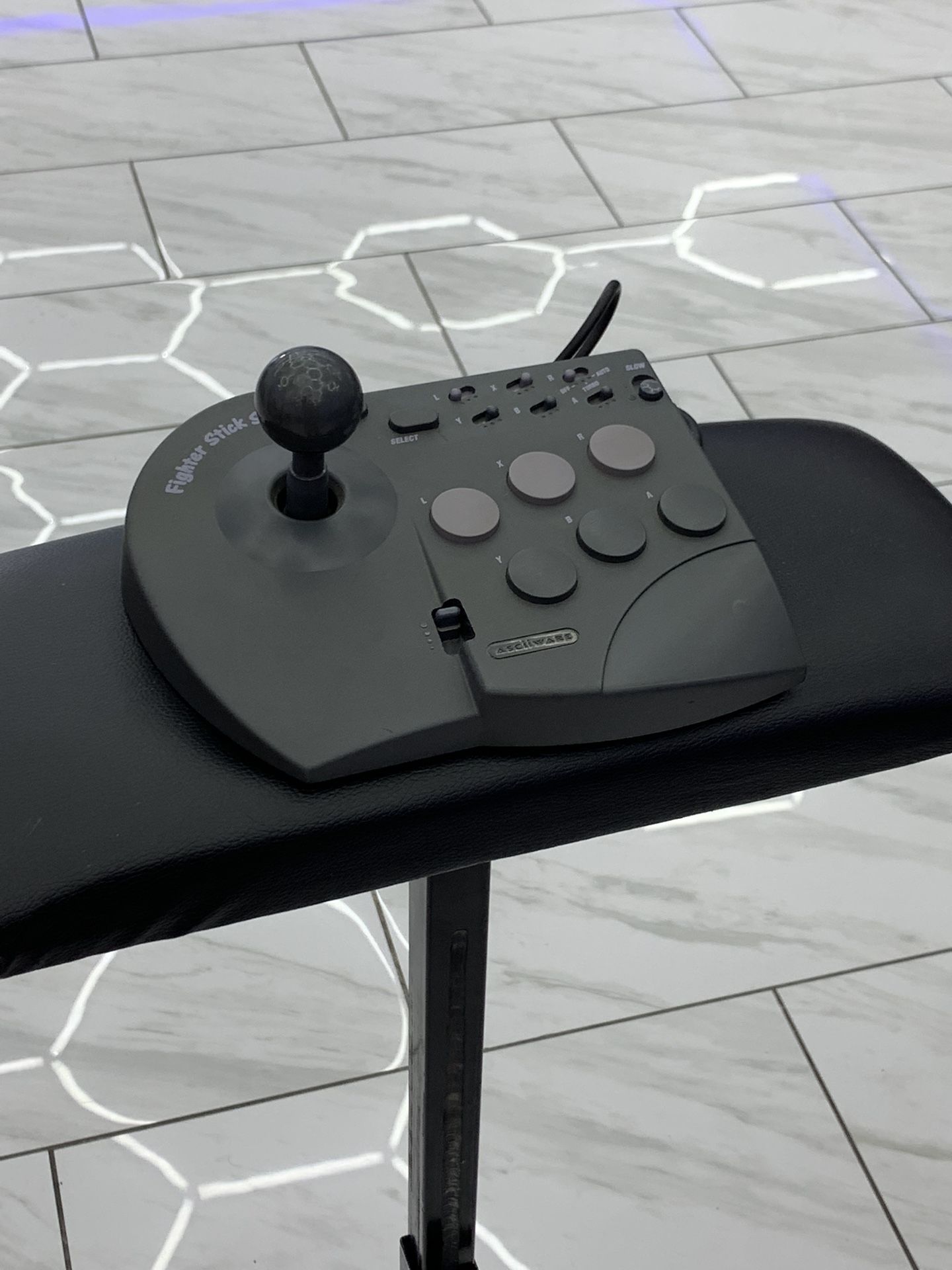 Fighter Stick Sn Super Nintendo Asciiware Tested