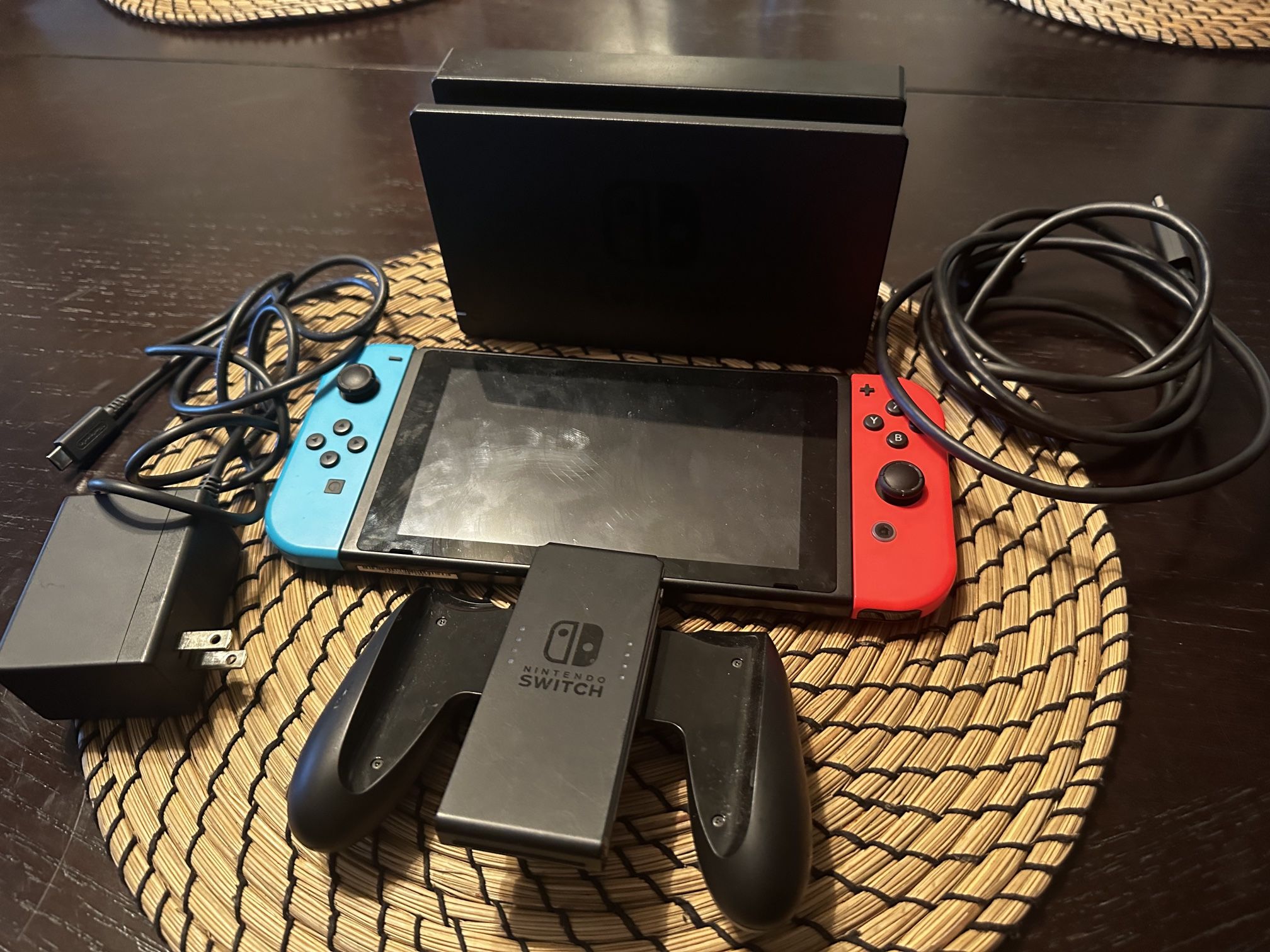 Nintendo Switch Red/blue Like New