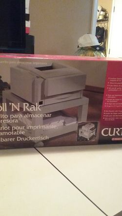 ROLL ' N RACK CURTIS STOWAWAY PRINTER CART