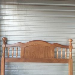 VINTAGE KING HEADBOARD