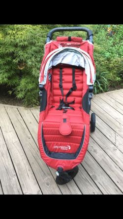 Red stroller (special order color!)