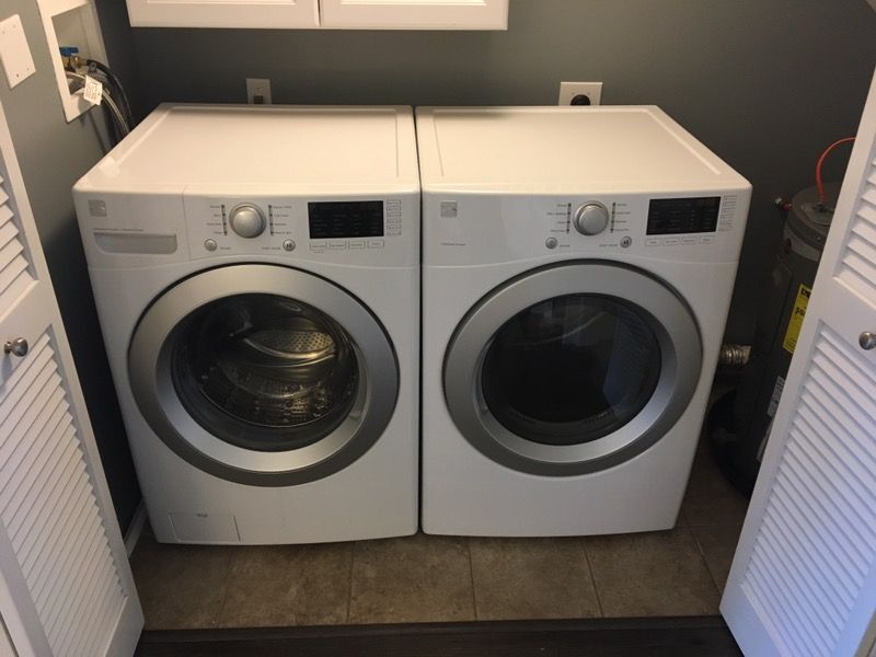 2016 model kenmore washer and dryer