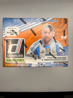 2026 Panini Donruss Road to Fifa World Cup 26 Soccer Hobby Box