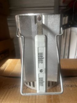 Weber charcoal starter