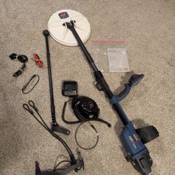 Minelab GPZ 7000 Gold Metal Detector + Pro-Swing 45 Harness + Pelican 1770 Case