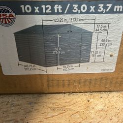 10 X 12 Arrow Shed Brand New
