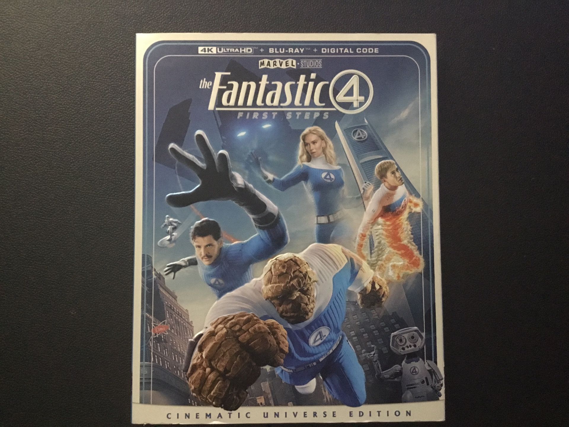 Fantastic 4 First Steps 4K Ultra Hd Blu-ray Digital Movie