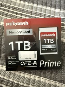 Pergear 1tb Cfexpress Type A Prime