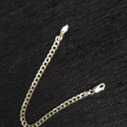 Small 10k Cuban Link Bracelet