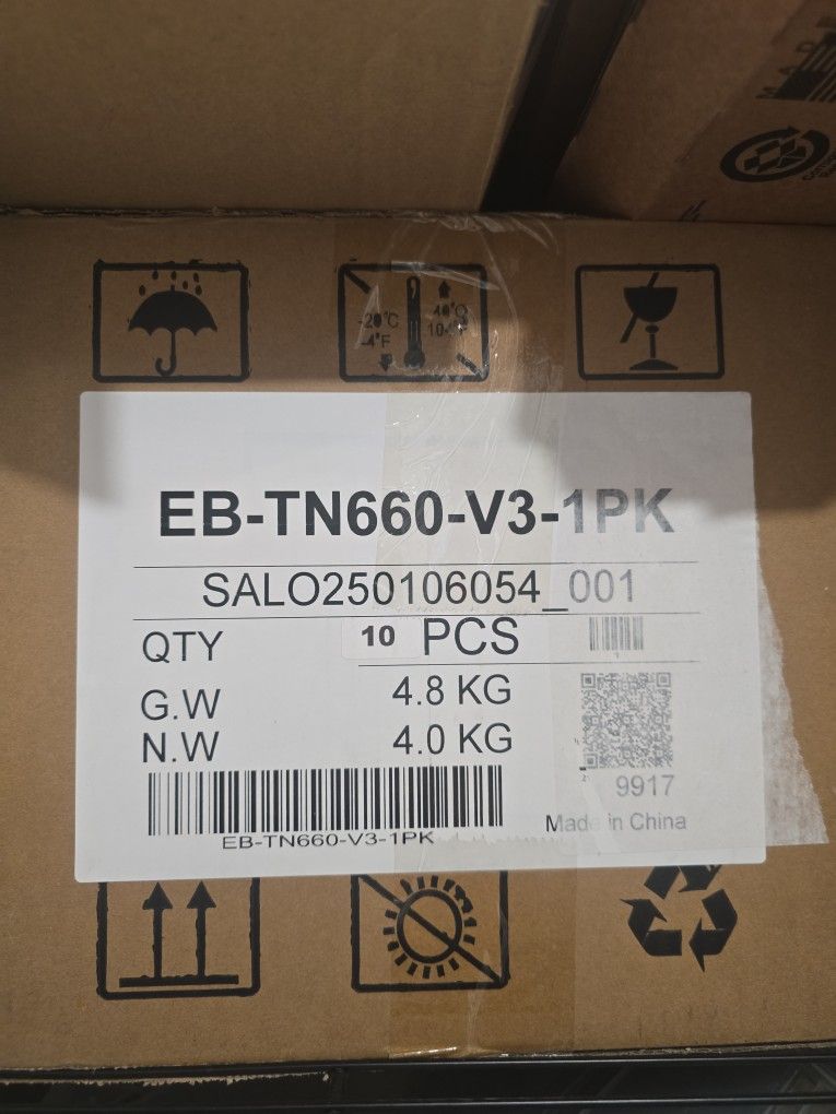 10 Packs For Brother  TN660 Toner Cartridge 