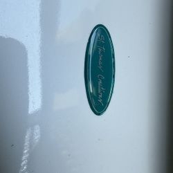 Designer St. Thomas Creations Toilet And Tank.