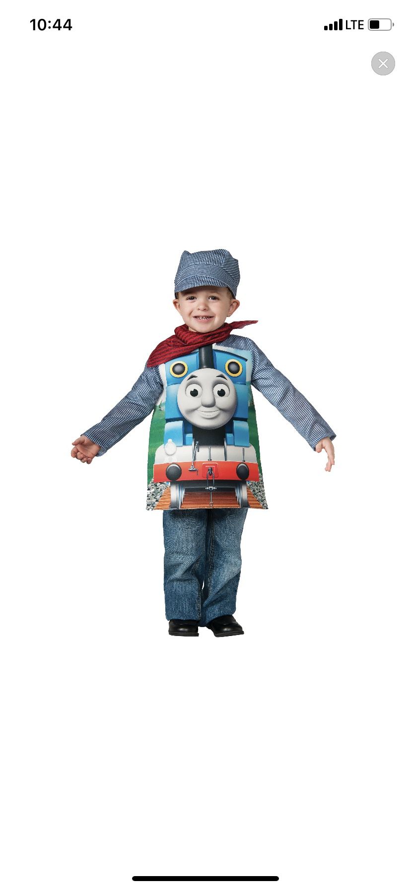 Thomas The Tank Toddler/Child Costume