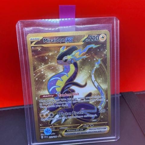 Carta Pokémon Miraidon ex di seconda mano per 110 EUR su Peal de Becerro su  WALLAPOP