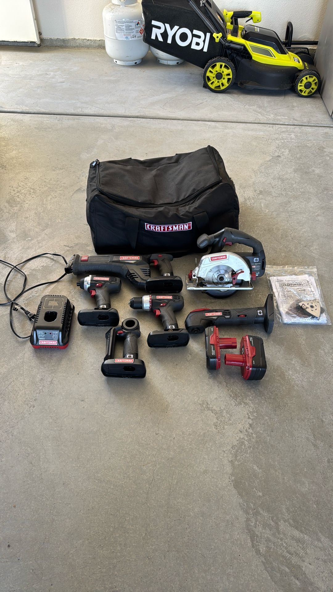 Craftsman power Tool Set