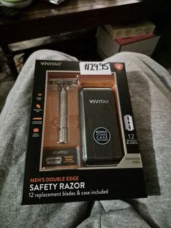 Safety  Razor Men Make Offer 