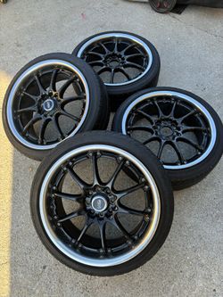  rims R2 TAIWAN rines  Universal 4x108 - 4x114.3 For Mustang Infiniti Altima Maxima Acura Volvo Datsun Accord Civic Hyundai Lancer KIA Audi 