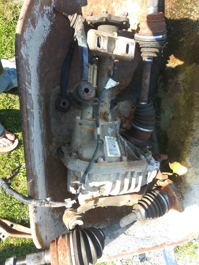 Front four wheel tranfer. Case
