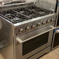 NXR 36” 6 Burners gas Range