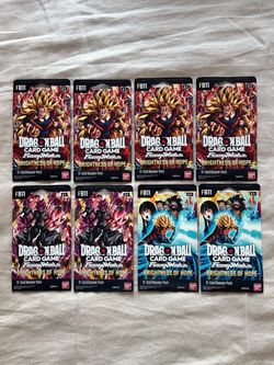 Dragon Ball - Brightness of Hope Sleeved Packs FB11 (8 available)