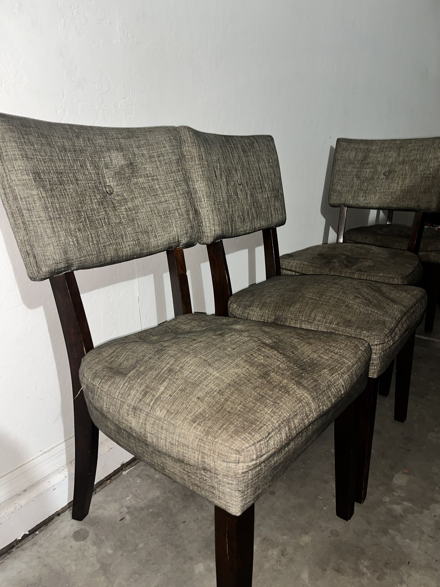 Set Of 4 Dinning Chairs 