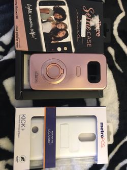 Allure selfie case, case mate & MetroPCS Kick + case