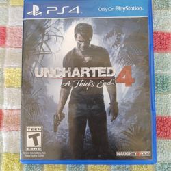 Uncharted 4 Ps4