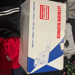 lithium blower