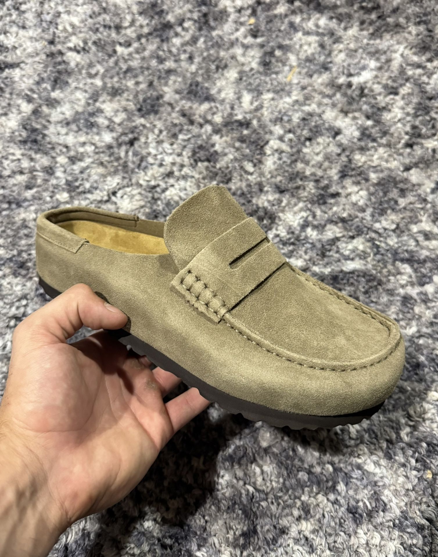 Birkenstock Naples Wrapped ‘Taupe’ Size 38 / 40