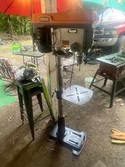 RIDGID DP15501 15” Floor Drill Press – Excellent Condition