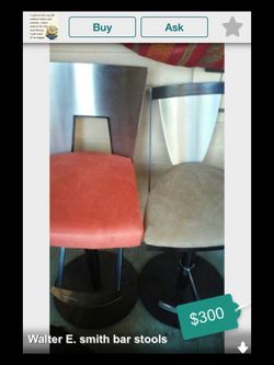 Walter E. Smith bar stools