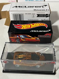 Hot Wheels McLaren F1 Spectraflame Orange RLC New