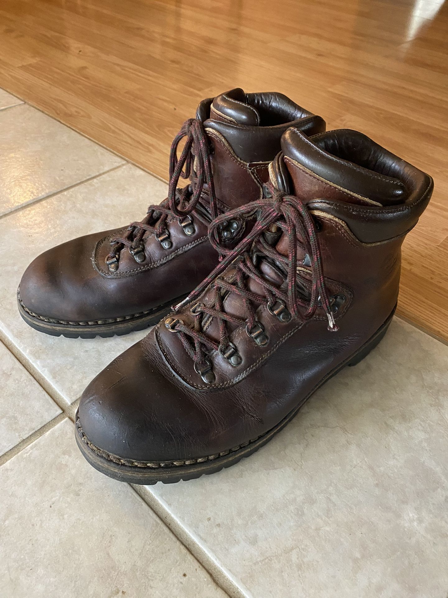 Alico Italian Leather Hiking Mountaineering Boots Men’s 12