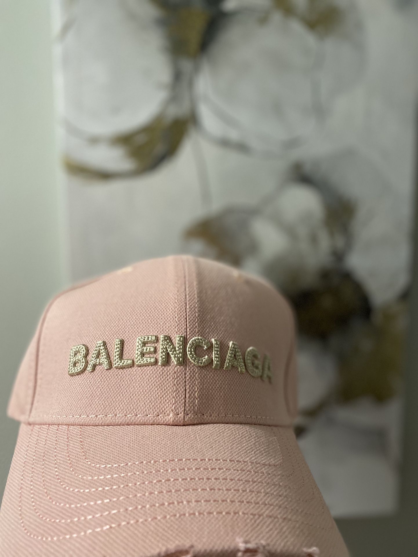 Balencianga Pink Hat