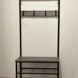 Coat And Shoe Rack