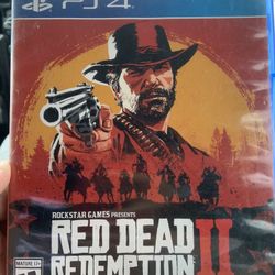 red dead redemption ll ps4 