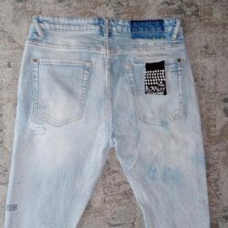 Ksubi light Wash Skinny jeans used Size 32