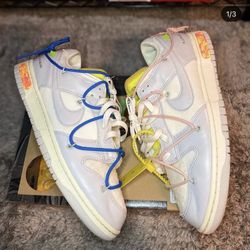 Off White dunks lot 10