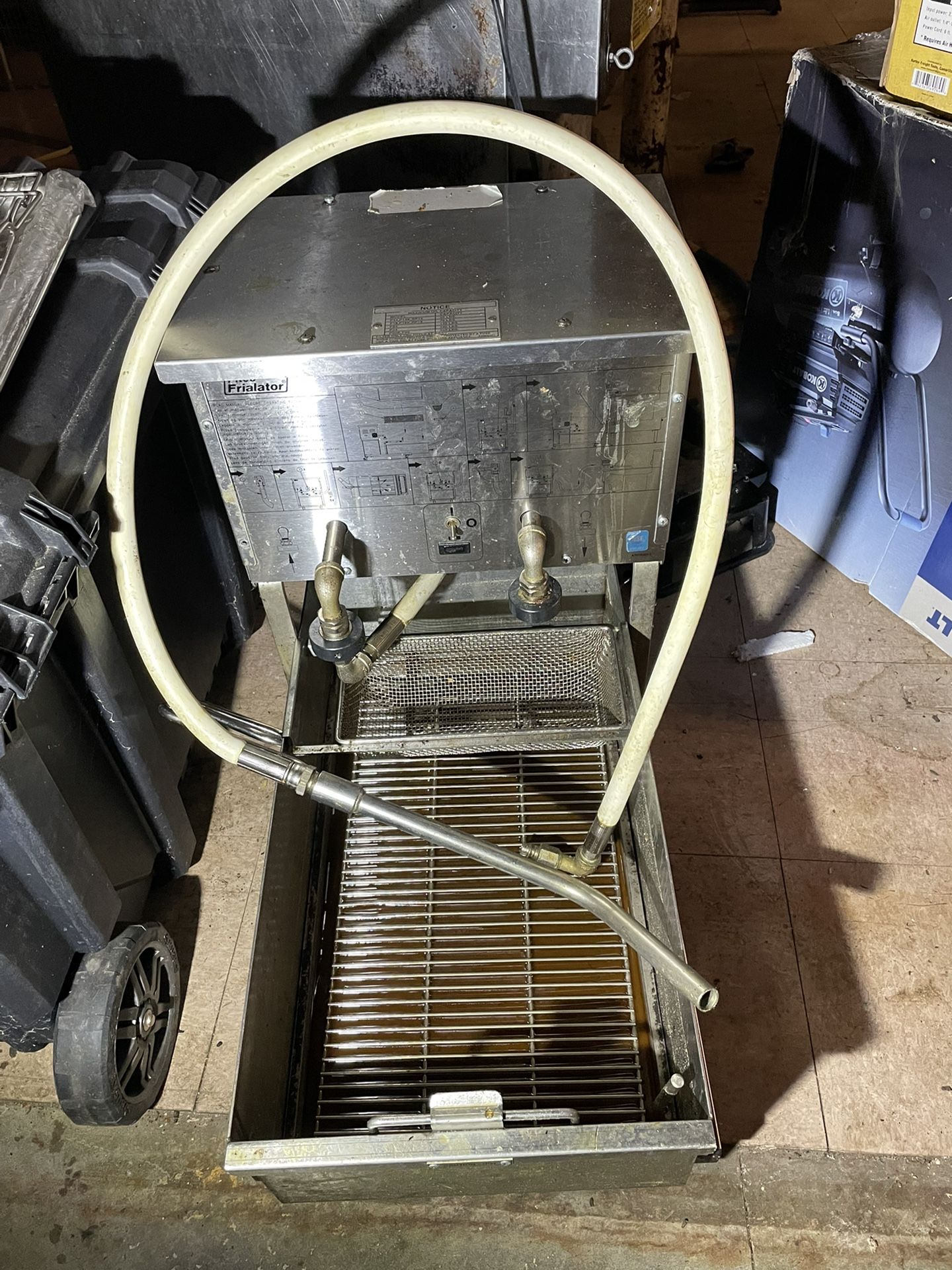 Fry Oil filter Machine