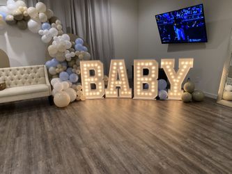 3 Ft Marquee “BABY”