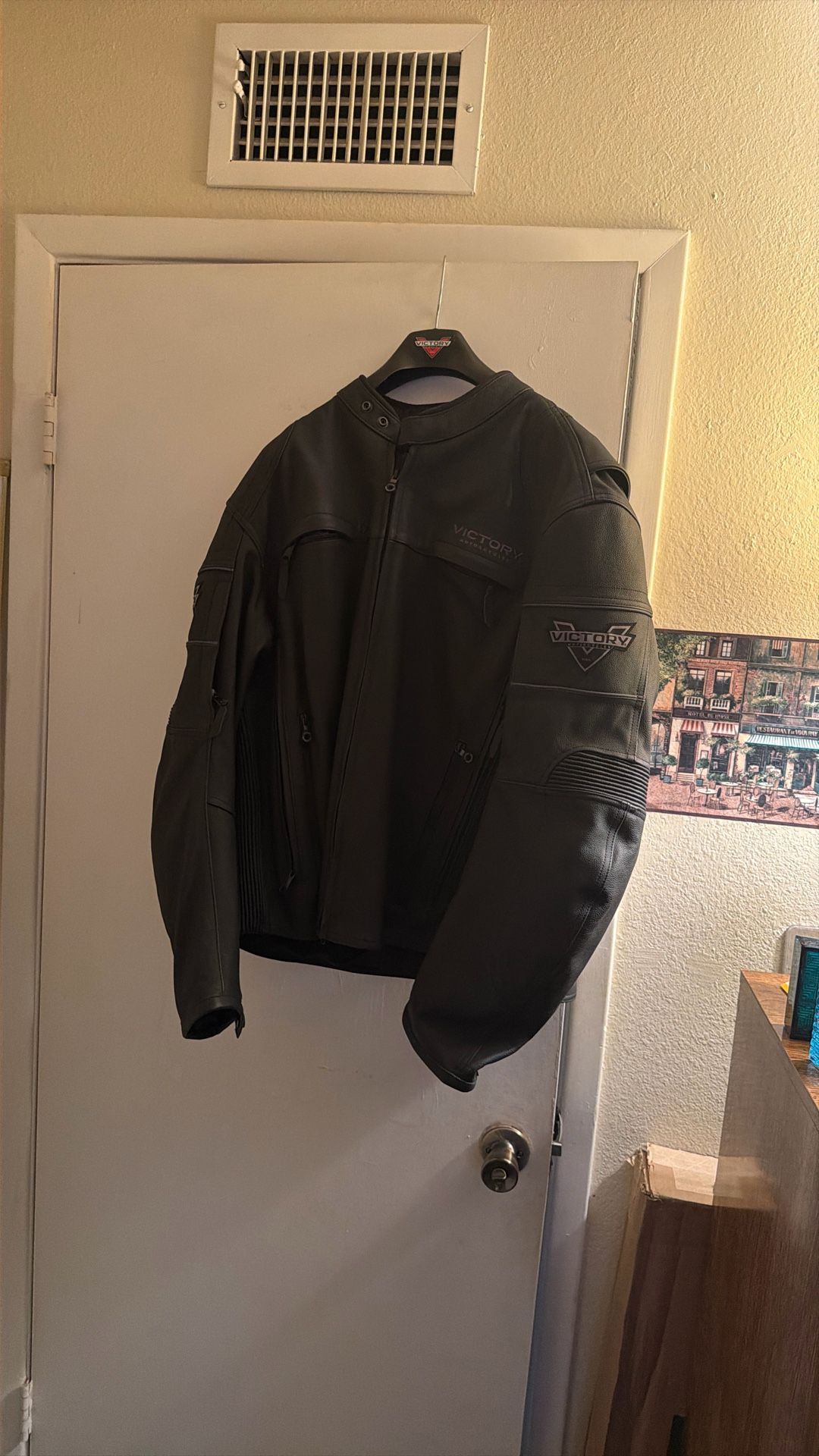 Victory Motorcycle Genuine Leather Riding Jackets