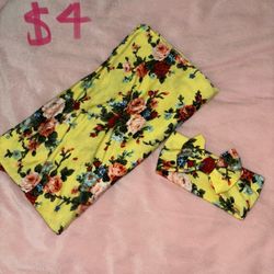 Newborn Swaddle And Headband