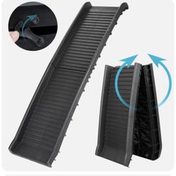 Foldable Dog Pet Ramp For Car SUV Truck Pickup Backseat Stair Step Travel Ladder