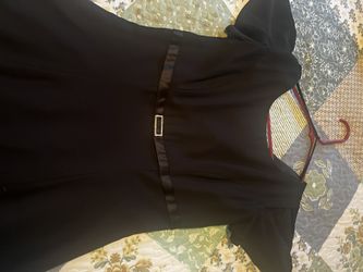 Black Hemmed Dress ( I Am 5’2 For Reference)