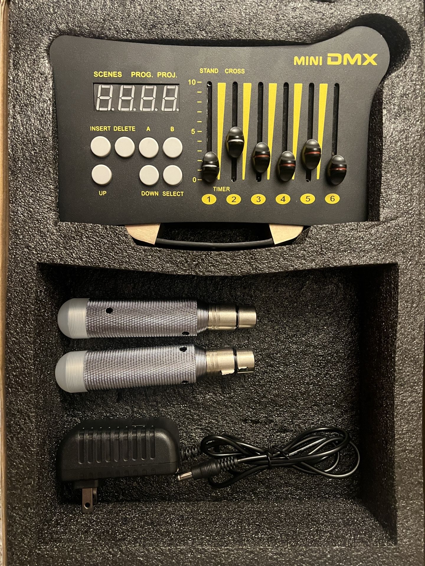 DMX Controller Mini Portable 512 3 Pcs Dfi DJ 2.4G Receivers Lighting Control