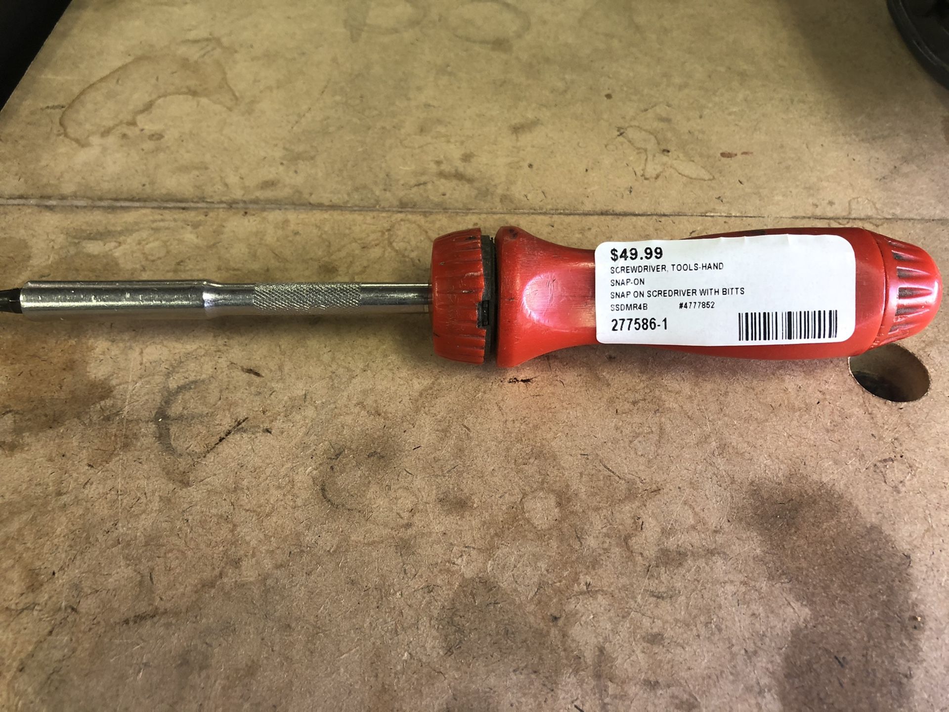 Screwdriver, Toolshand Snap-On W / Bitts .. Negotiable