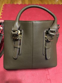 Leather Shoulder Bag 