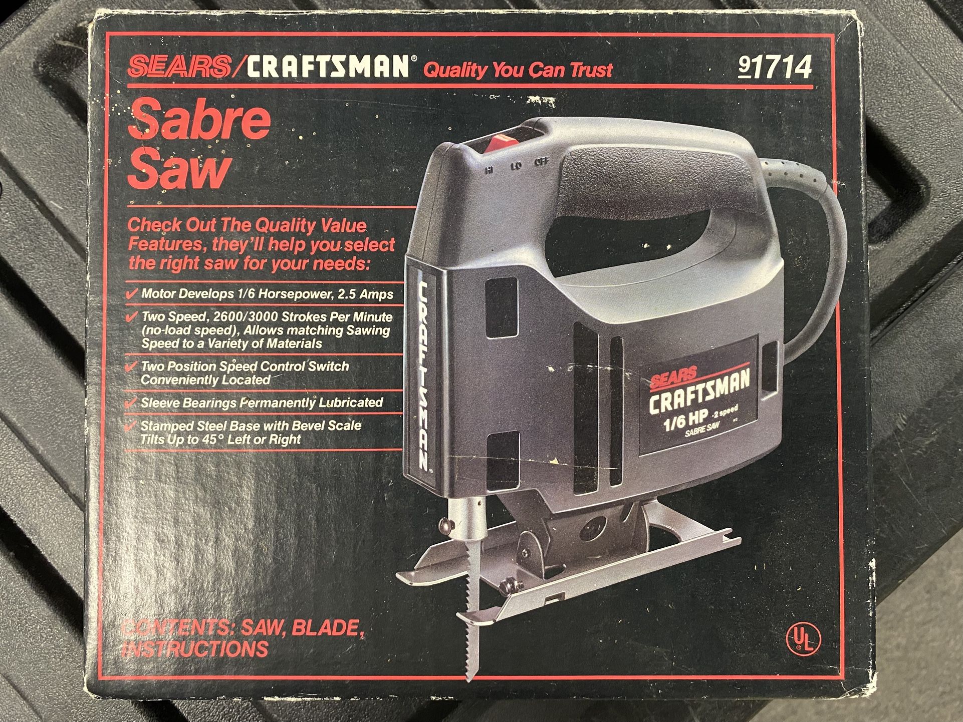 Craftsman Sabre Saw