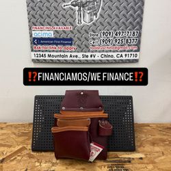 5017 OCCIDENTAL LEATHER 2Pouch Pro Tool Bag**(FINANCIAMOS/WE FINANCE)**